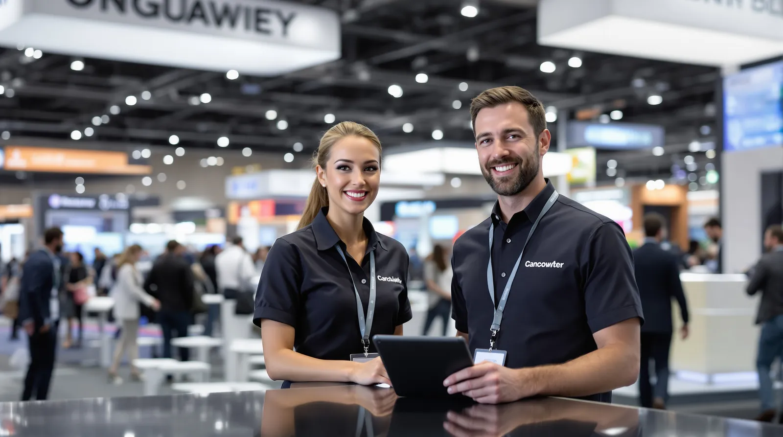 Cost to hire trade show models