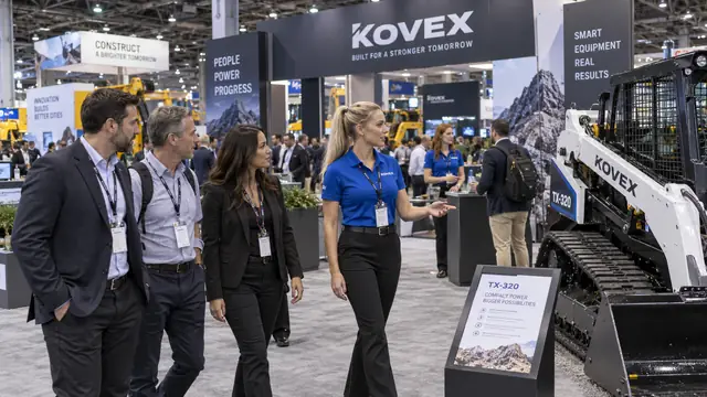 Editorial illustration: Las Vegas Convention Center Booth Staffing Guide