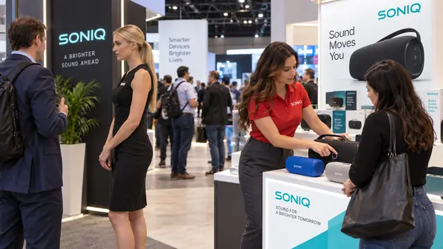 Editorial illustration: Trade Show Models vs. Brand Ambassadors