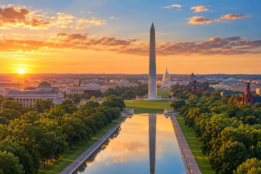 City view of Washington DC