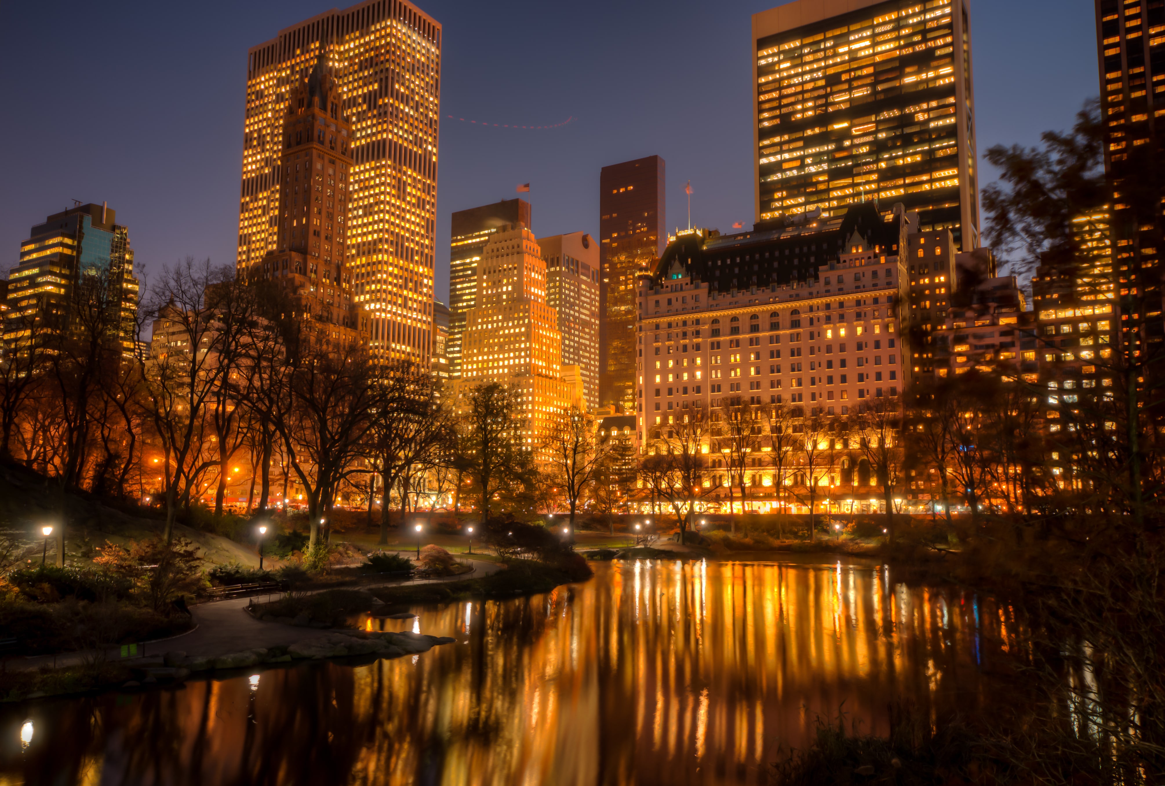 new york city night photo