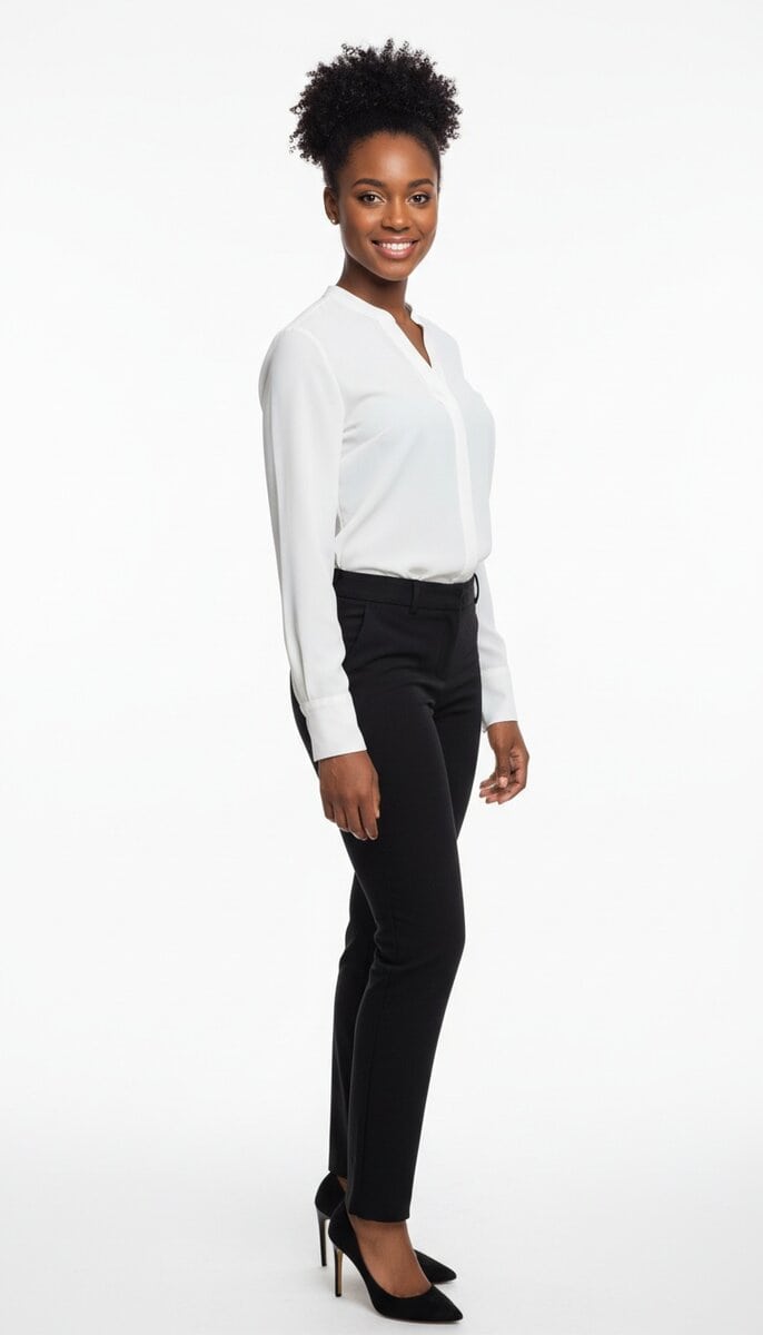 TSM Agency booth model in action at Dallas trade show