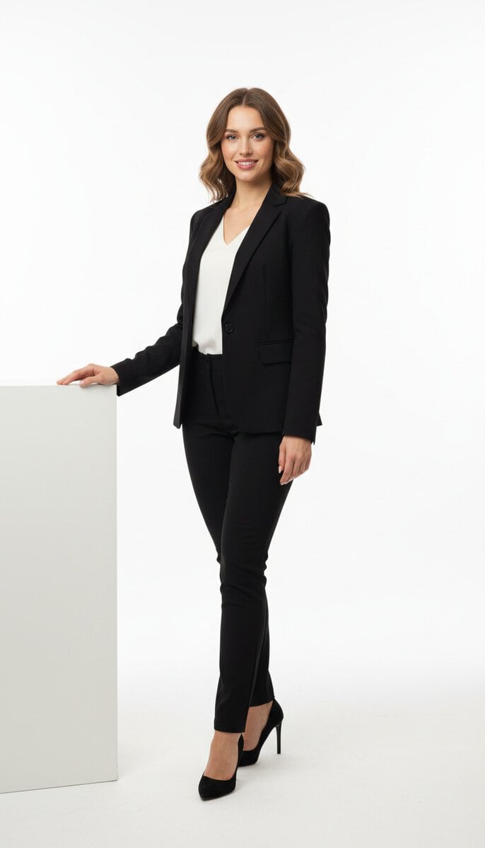 TSM Agency booth model in action at New York City trade show