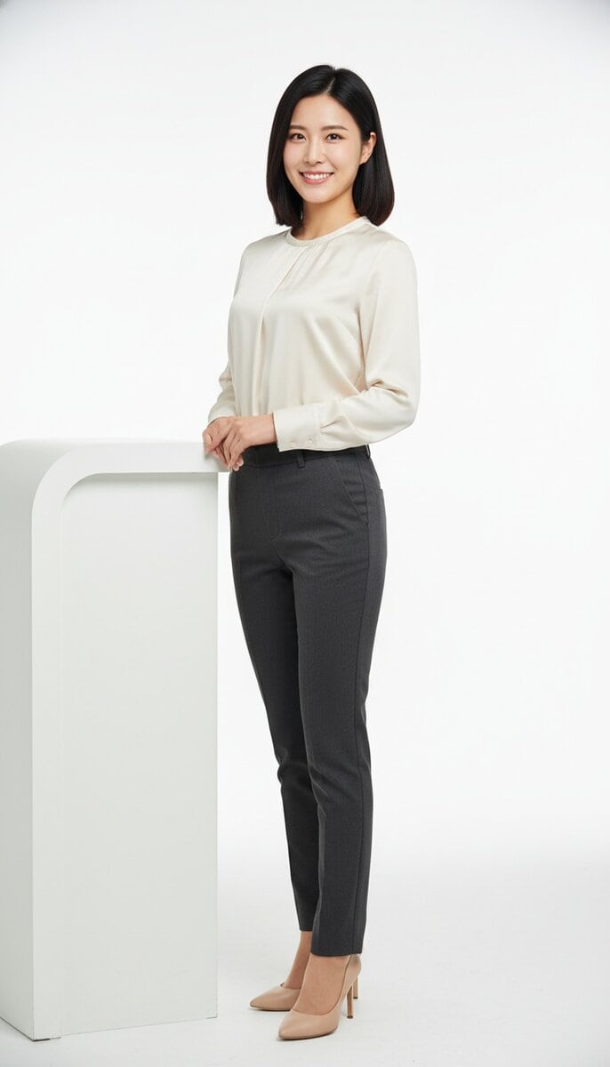 TSM Agency booth model in action at Phoenix trade show