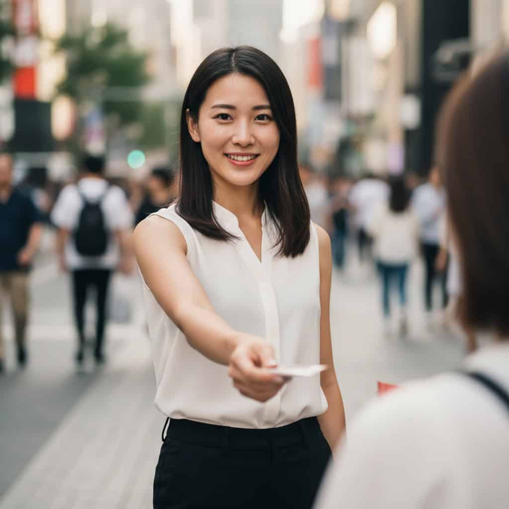 TSM Agency brand ambassador portrait at Chicago trade show booth