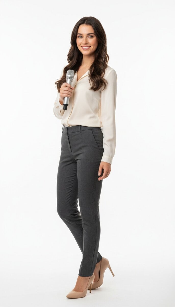 TSM Agency event host / presenter in action at New Orleans trade show