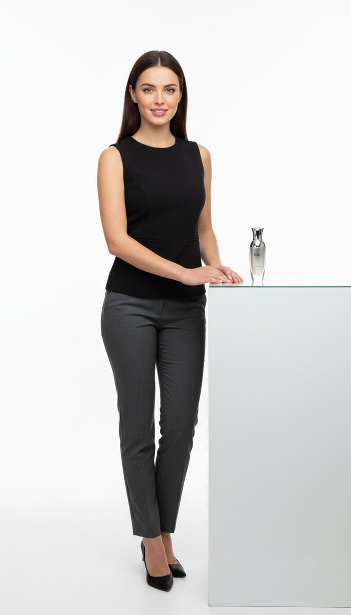 TSM Agency product demonstrator in action at Miami trade show