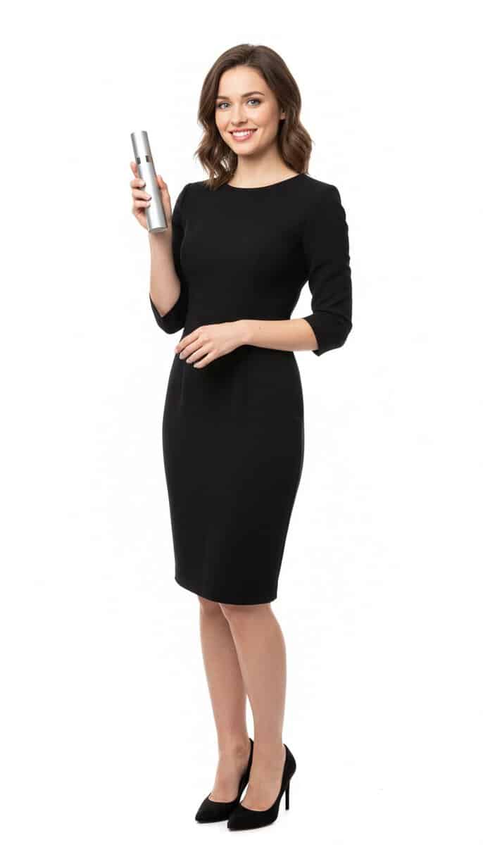 TSM Agency promotional model in action at Columbus trade show