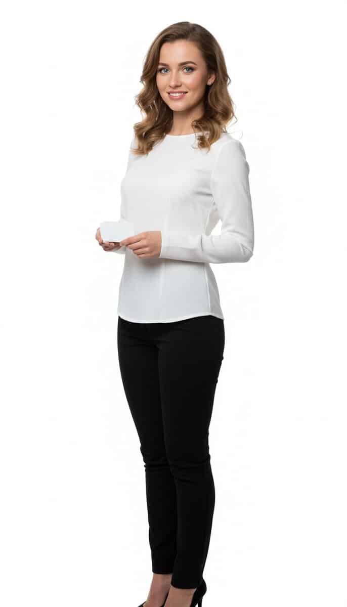 TSM Agency spokesmodel in action at Denver trade show