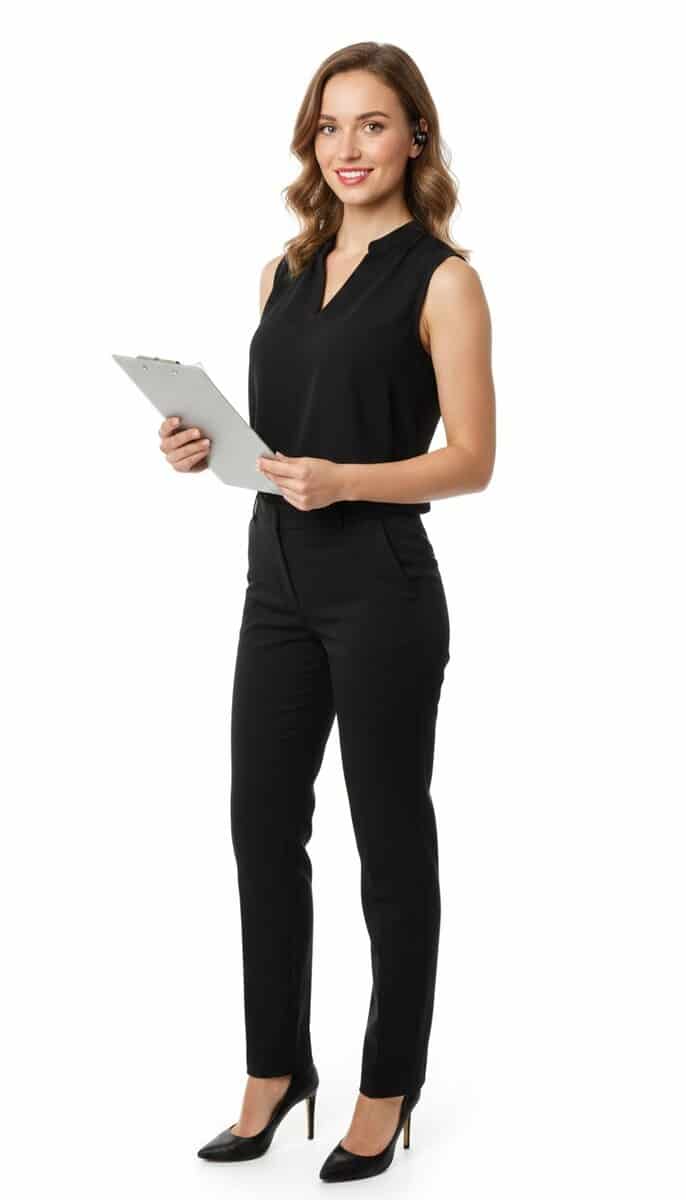 TSM Agency team lead / coordinator in action at Houston trade show