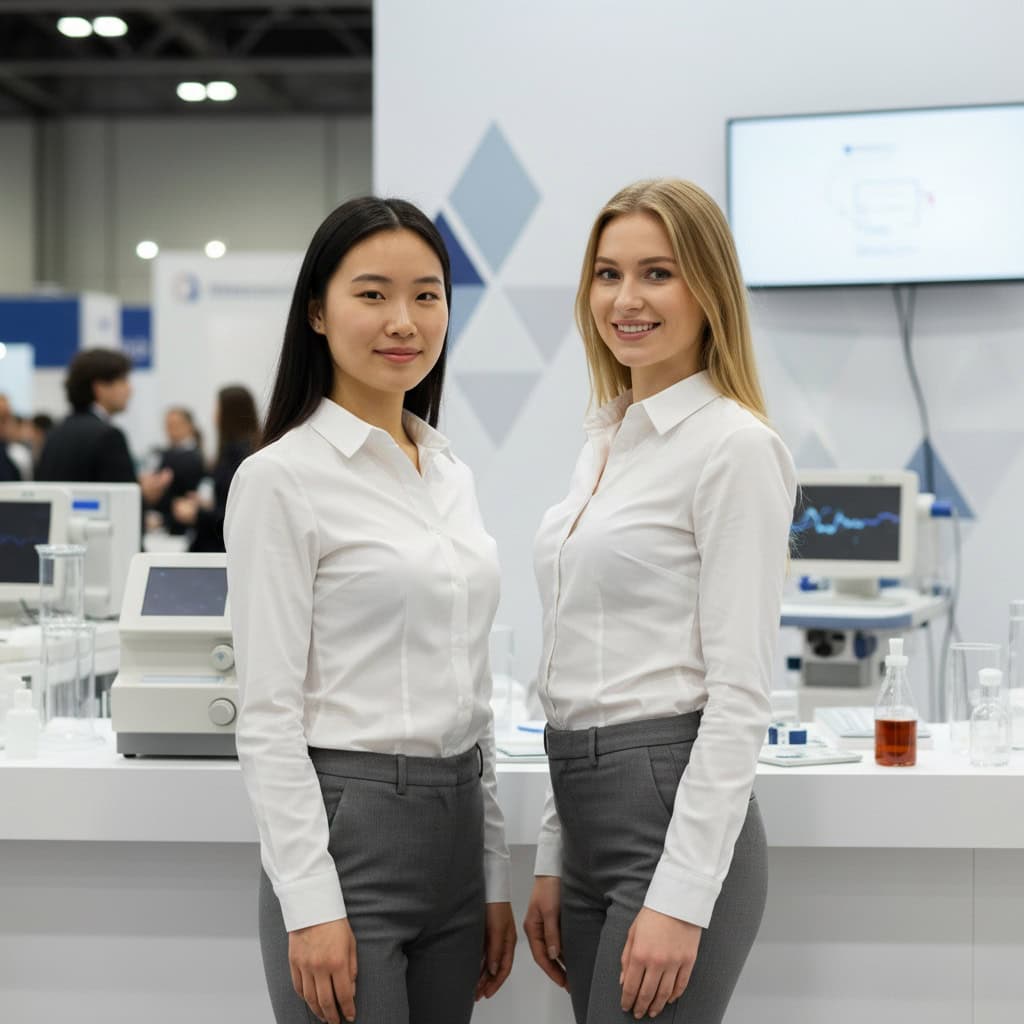 TSM Agency trade show model team at ADLM Annual Meeting