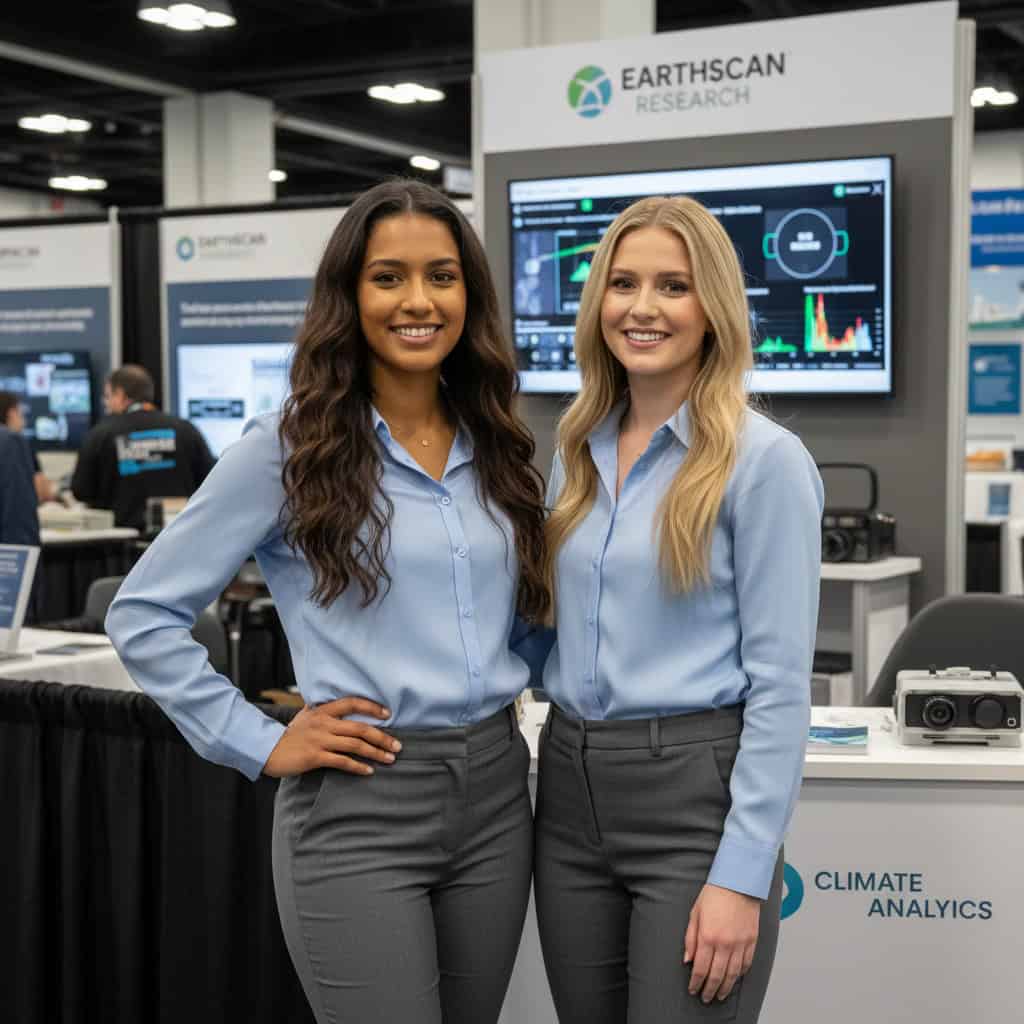 TSM Agency trade show model team at AGU Fall Meeting