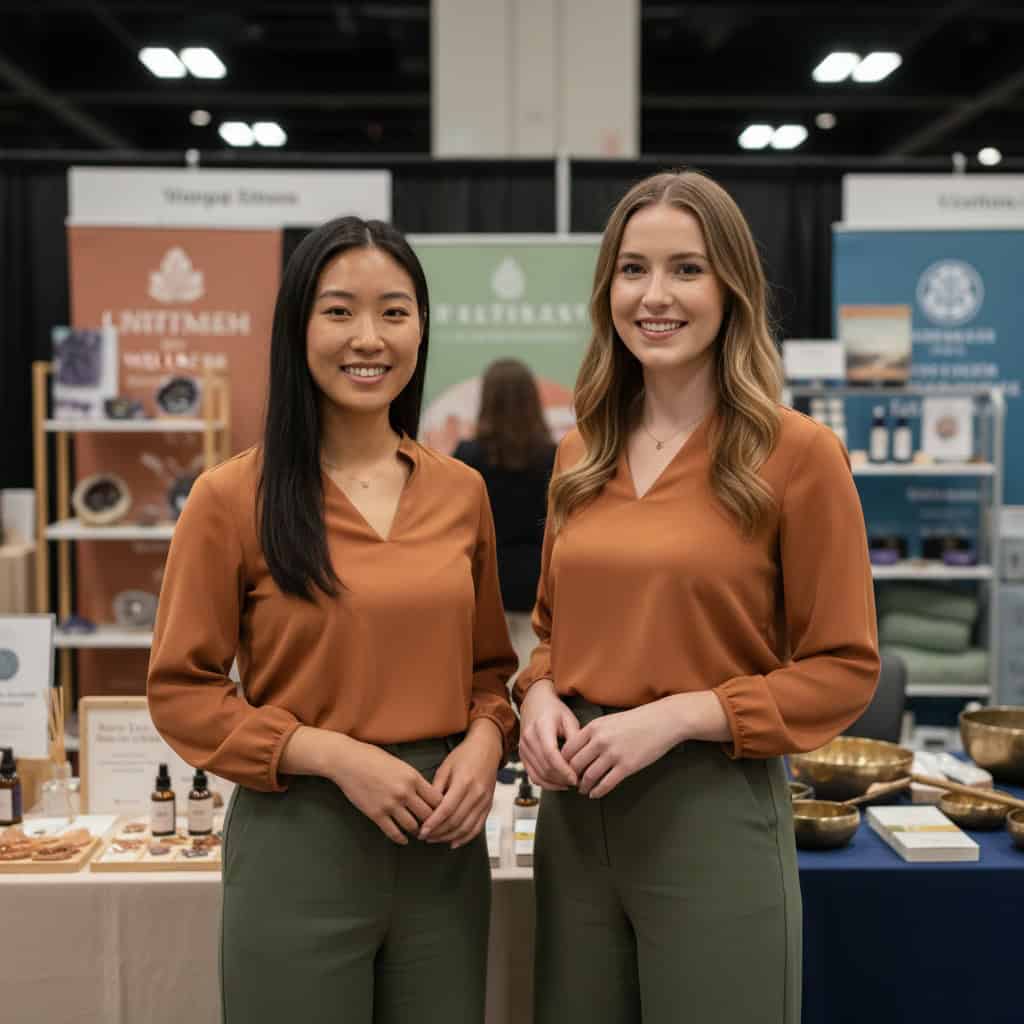 TSM Agency trade show model team at Body Mind Spirit Expo Tampa