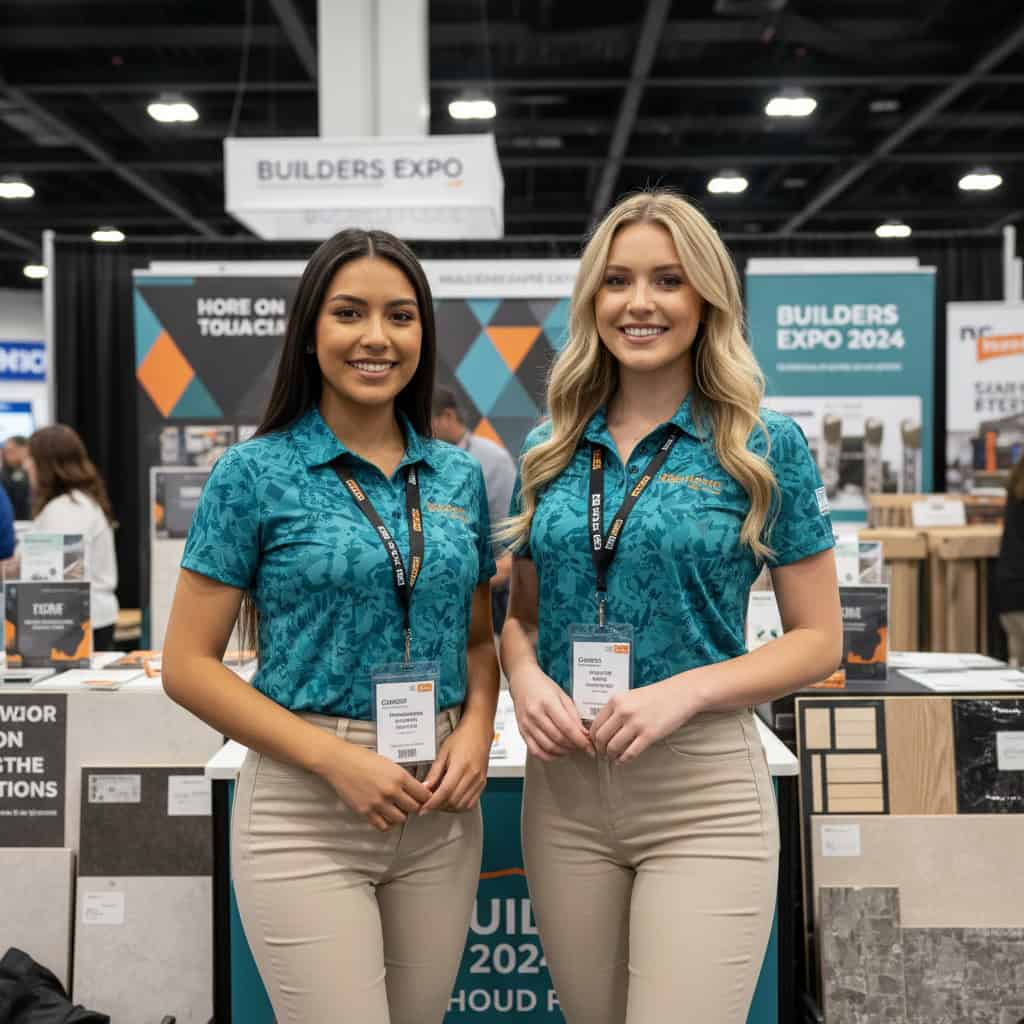 TSM Agency trade show model team at Build Expo Houston