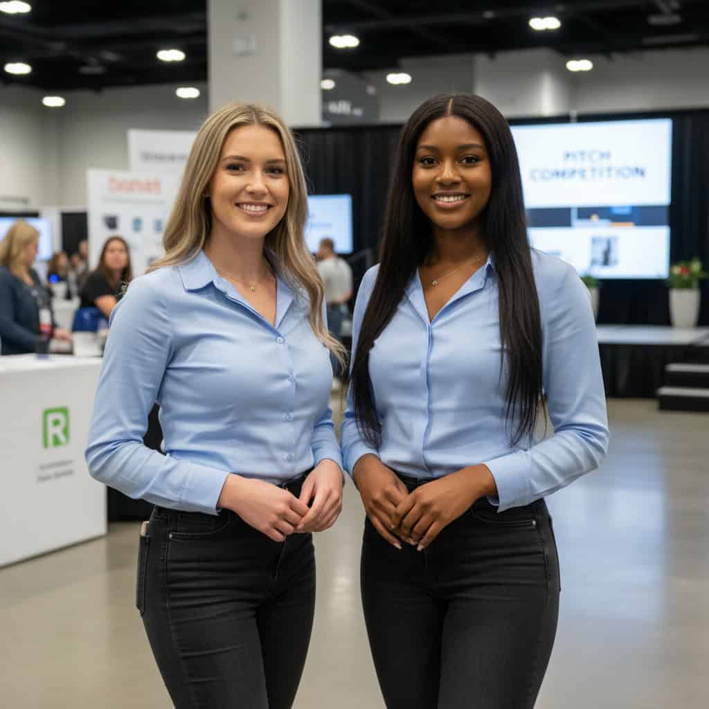 TSM Agency trade show model team at Denver Startup Week Expo