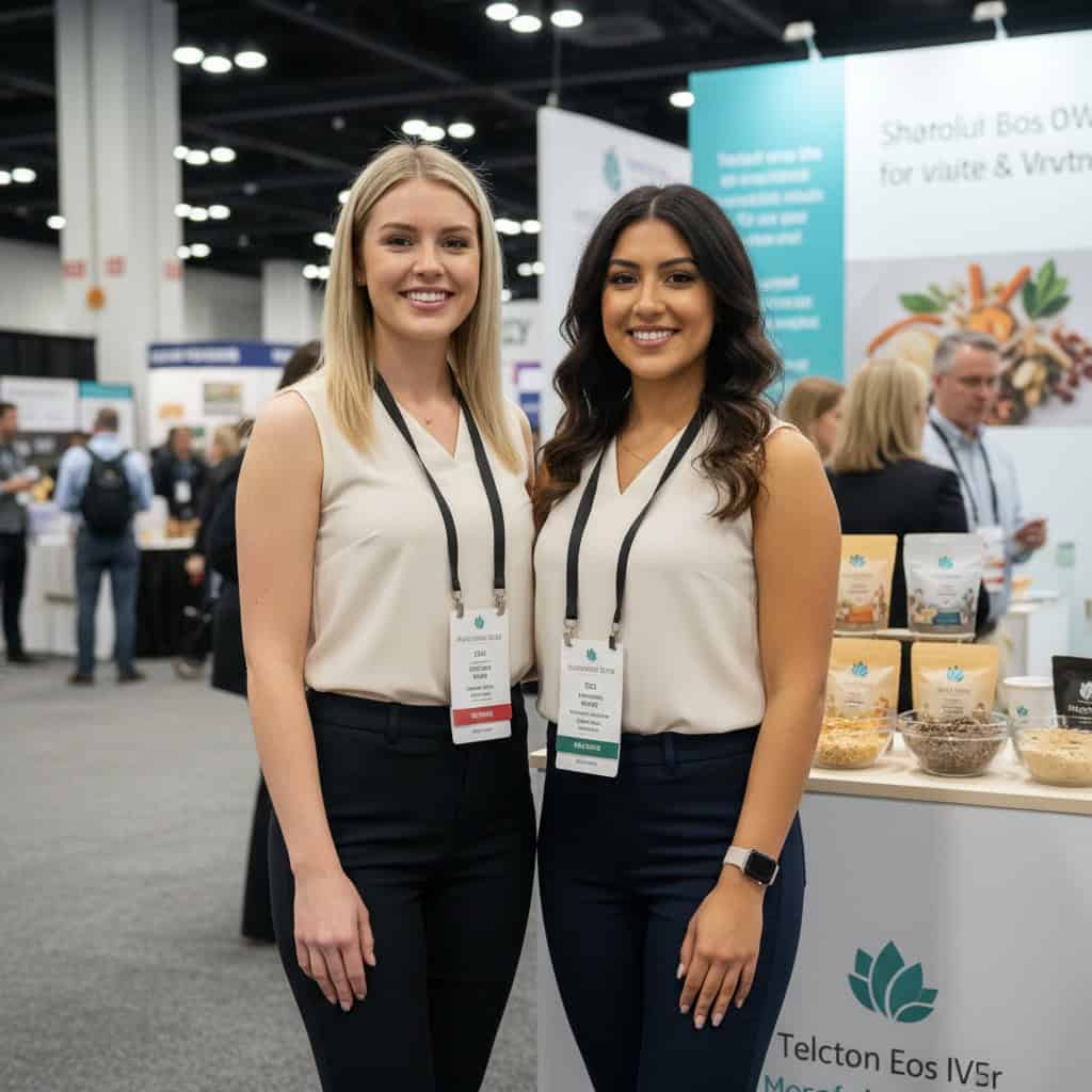 TSM Agency trade show model team at IFT FIRST Annual Meeting & Food Expo