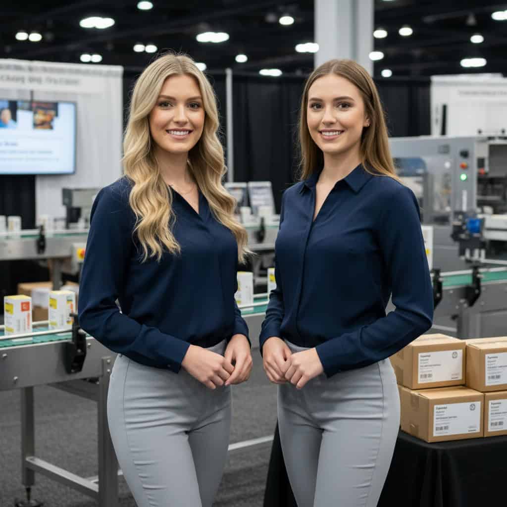 TSM Agency trade show model team at PACK EXPO International