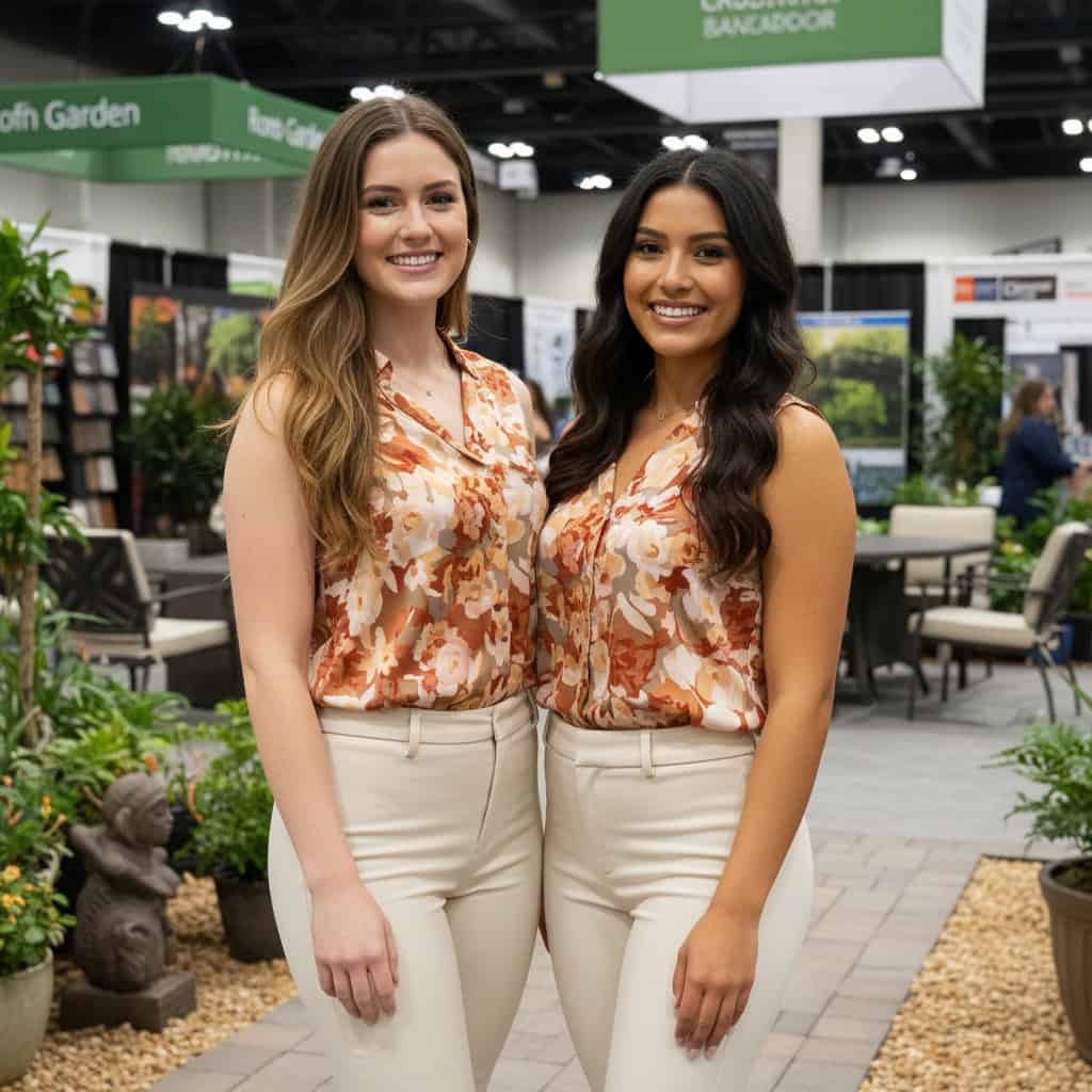 TSM Agency trade show model team at Phoenix Home & Garden Show