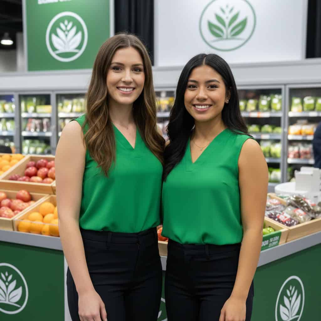 TSM Agency trade show model team at PMA Fresh Summit