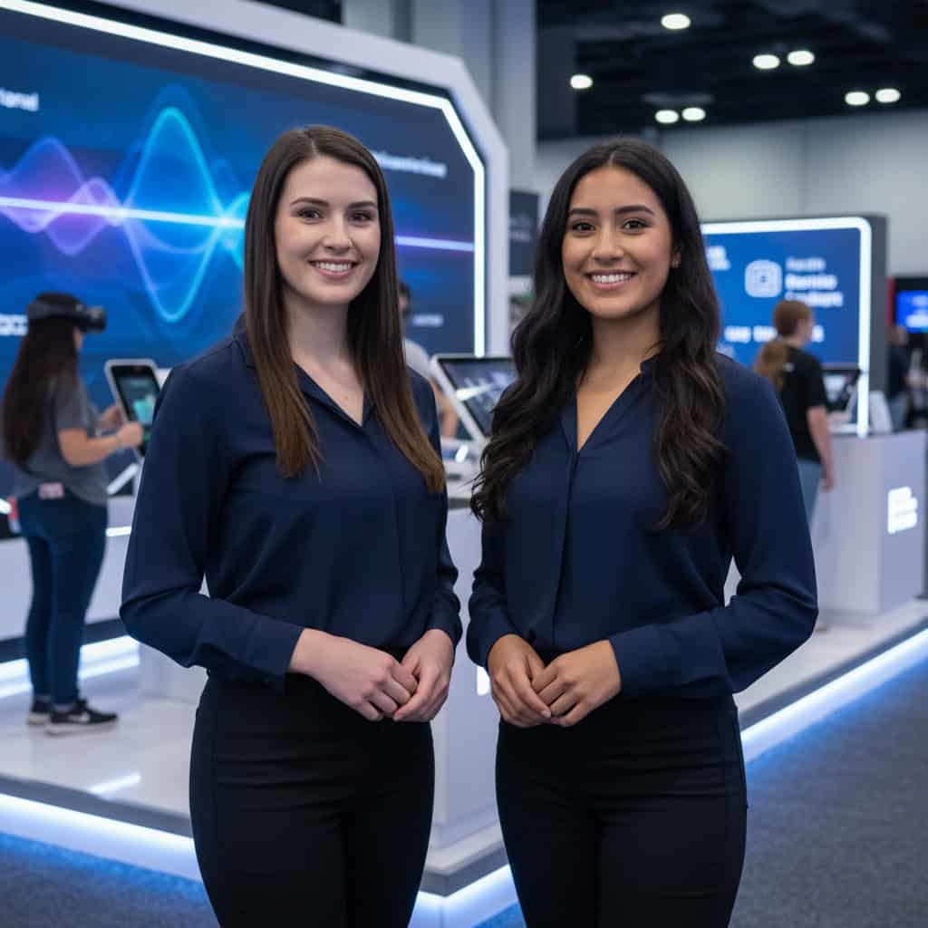 TSM Agency trade show model team at SIGGRAPH